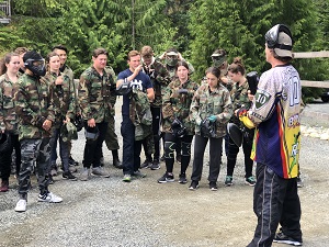  Youth camp- paintballing 