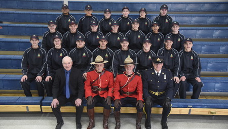Troop photo from the 2019 RCMP Youth Academy