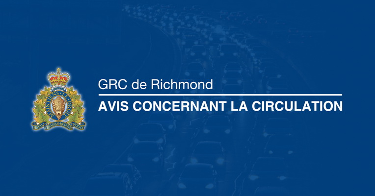 GRC de Richmond avis concernant la circulation